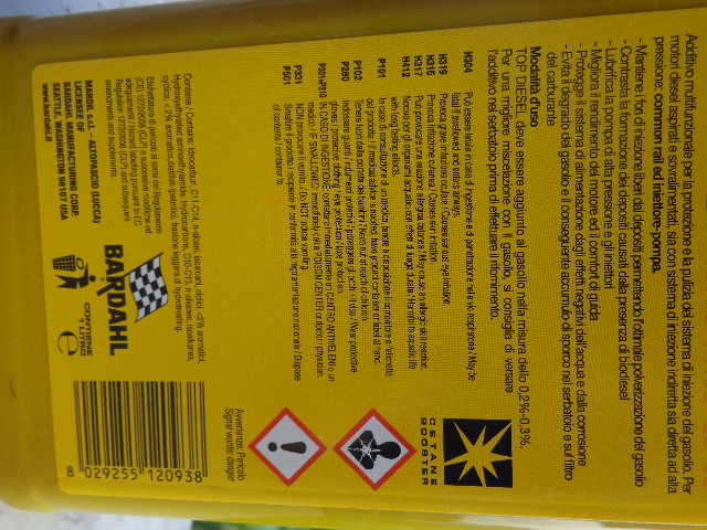 Leggi argomento - Additivi per motori Diesel • Corsa Club Italia